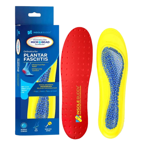Insole Buddy Plantar Fasciitis Air Encapsulated Micro Bead Technology